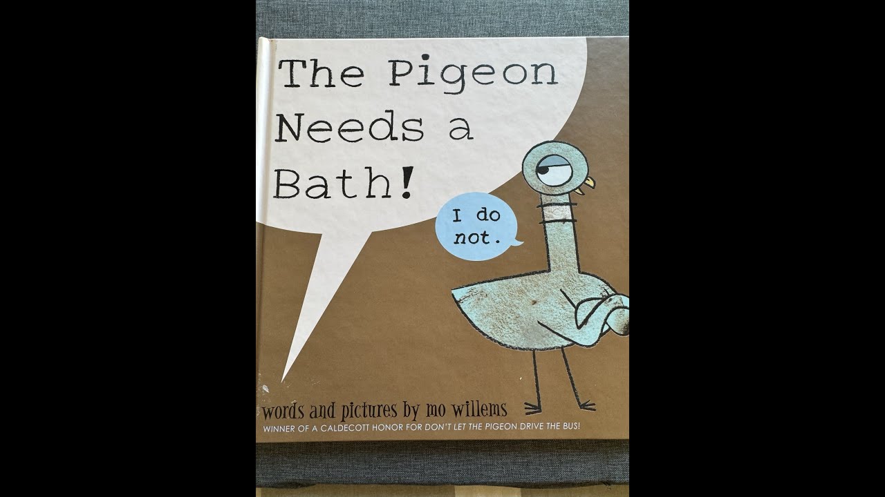 The Pigeon Needs a Bath by Mo Willems, Reading with Donkeys