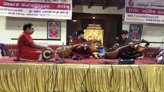 Rudrapatna Veena Brothers R P Prashanth and R P Pramod playing Raghuvara in Pantuvarali Raaga