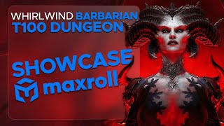 Whirlwind Barbarian T100 Nightmare Dungeon - Diablo 4 Season 2