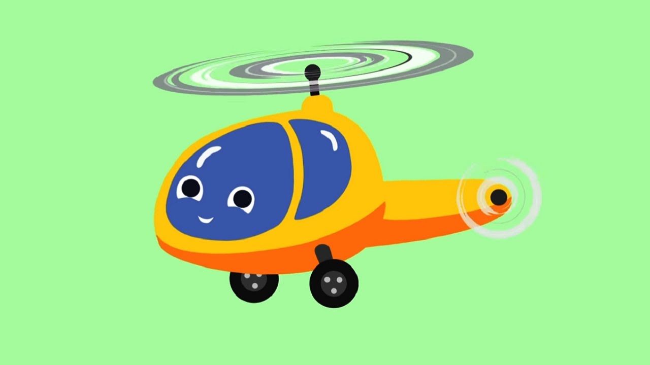 БИБИКА - Самолет, вертолет, дирижабль, ракета - Развивающие мультики для самых маленьких 0+