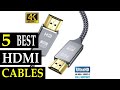 Top 5: High Speed HDMI Cables 2021 | 4k | 8k | HDMI 2.0 | HDMI 2.1 | Fiber Optic HDMI Cable