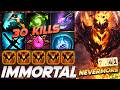 SHADOW FIEND 37 FRAGS NEVERMORE - Dota 2 Pro Gameplay [Watch &amp; Learn]