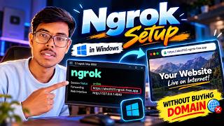 How to Make Localhost Public for FREE | Ngrok Setup on Windows
