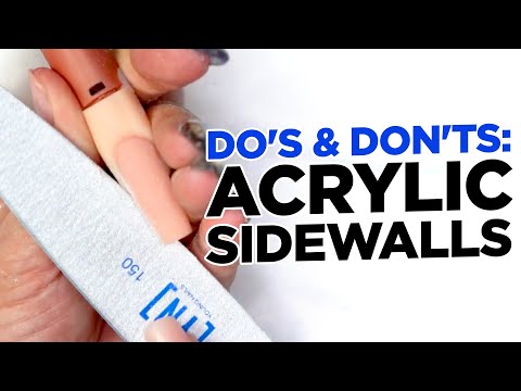 Do's and Don'ts of Acrylic Sidewalls