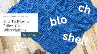 5 tips to help decode crochet abbreviations