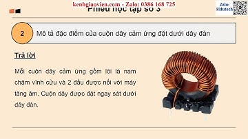 Giáo án PowerPoint Bài 18 Ứng dụng hiện tượng cảm ứng điện từ |GA điện tử Vật lí 12 kết nối tri thức