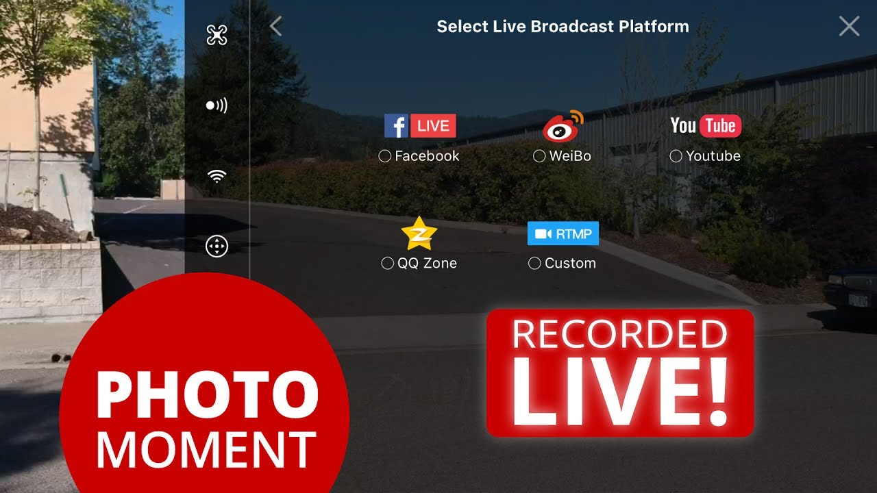 dji mavic pro 2 live stream