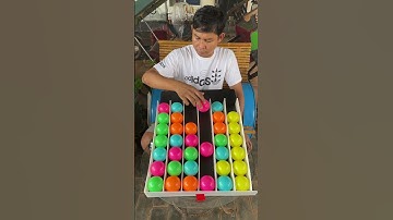puzzle sort ball game challenge at beautiful place #puzzle#sort #ball #colors #matchballs #challenge