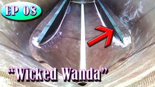 Discover "Wicked Wanda" EP08 COOSA Stringers - Bulkheads #customboats #coosa #howtofiberglass