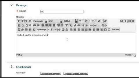 Blackboard 9.1.13: Create Discussion Board Thread
