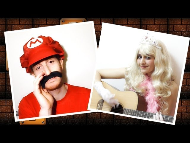 Super Mario 2 theme song cover by Cookiepine - vocal & guitar version (Trudbol & Kartiv2) class=