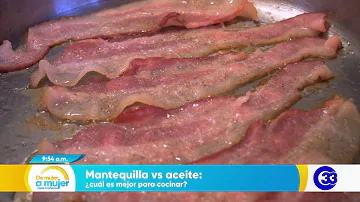 ¿Es mejor cocer los huevos con mantequilla o con aceite?