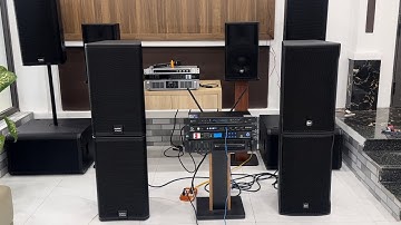 So sánh chất âm hai siêu phẩm QSC E12 và RCF C-MAX 4112 thực sự bất ngờ 0989160695