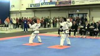 European ITF Taekwon-Do Championships 2011 VI Degree Tul, England v Greece.wmv