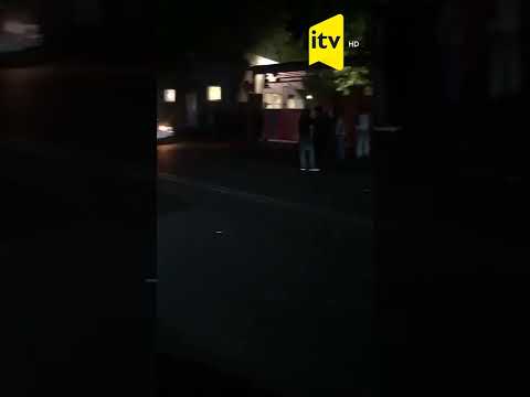 Ermənistan xəstəxanasının qarşısında