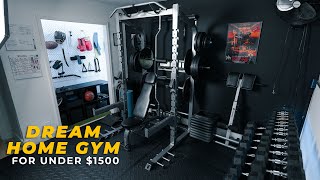How I Built My Dream Diy Home Gym For Under $1500!!