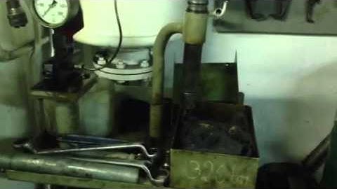 Mv HELMA nozzle element test by 2nd engineer