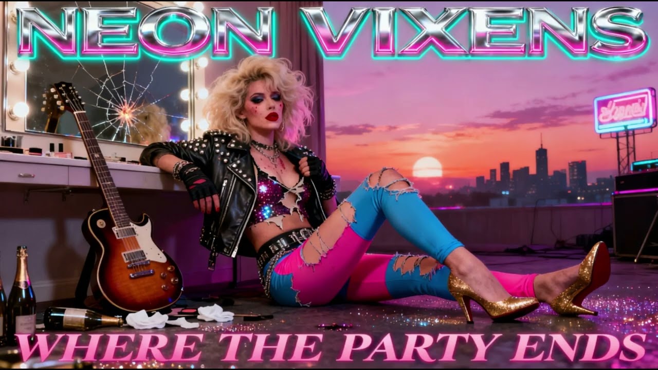 Neon Vixens – The Quiet Reign (80s Glam Rock)