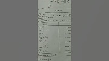 inverse trigonometry formula in substitution #shorts by mahiya sir