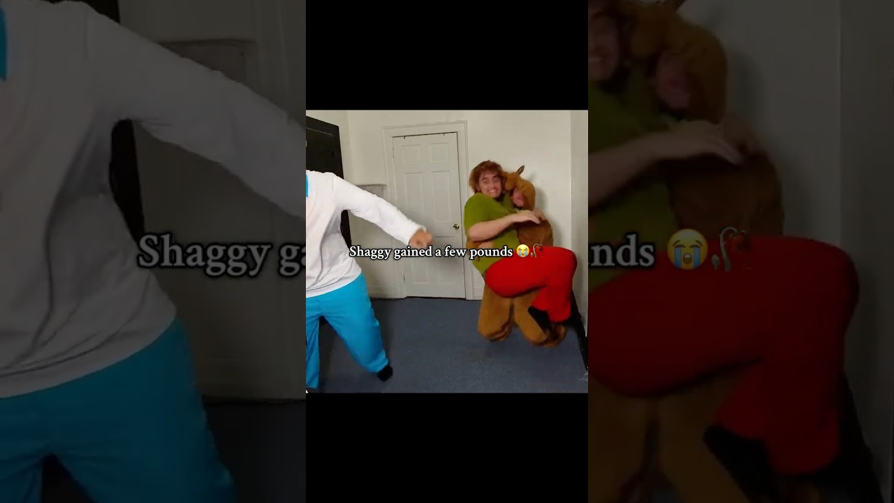 SHAGGY TOO HEAVY FOR SCOOBS 😭 