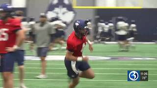 UConn football opens camp with QB battle nearly 70 new faces on roster