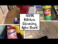 🌺🍋🌲 ASMR Relaxing Kitchen Cleaning After Dark! 🌙 w/ Pink Fabuloso, Lemon Comet, & XtraPine 🌲🍋🌺