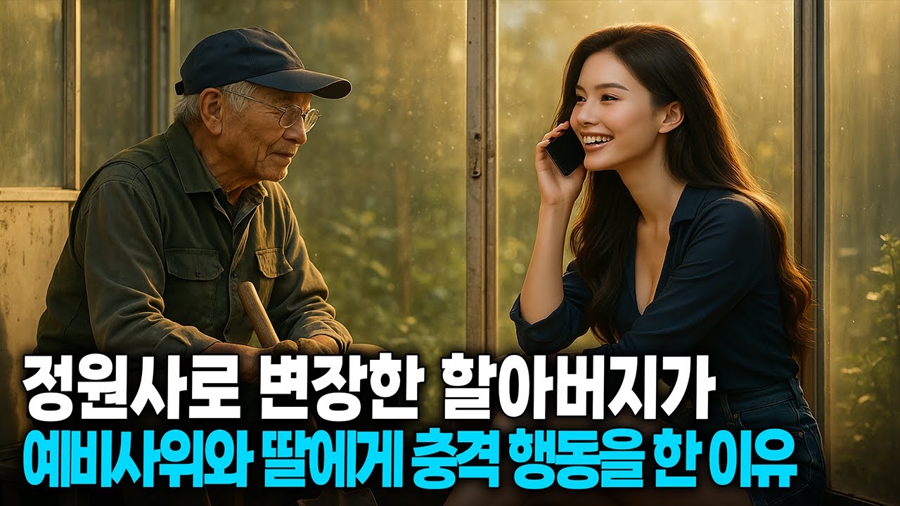 억만장자인 할아버지가 예비 사위를 시험하려고 정원사로 변장했더니 믿을 수 없는 행동이 일어나는데