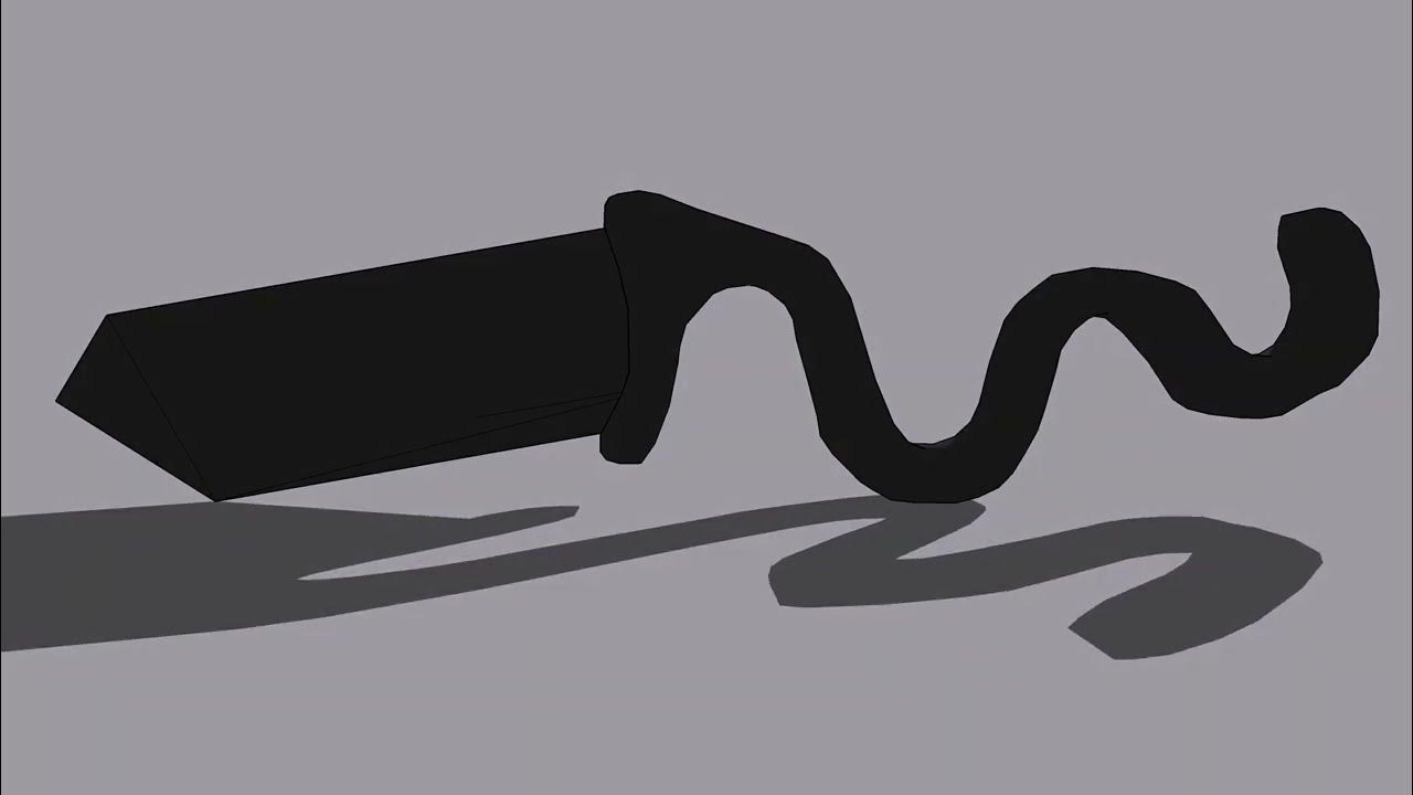 Knife Design Animation - The Snake (Midgard-Snake) - YouTube