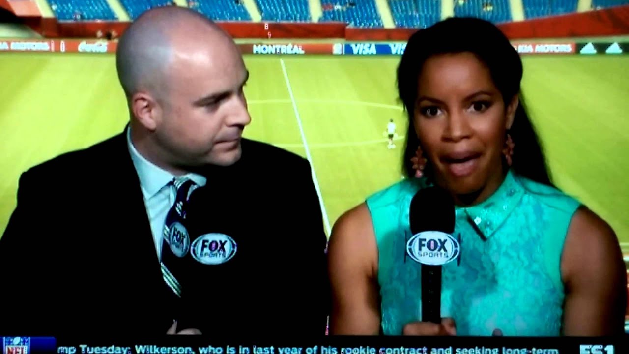 Danielle Slaton broadcasts World Cup 2015 YouTube