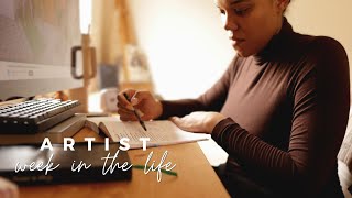 Peaceful + Productive Week In The Life of an Artist · Painting, Packing Orders, Life Admin + More by Minnie Small 15,925 views 2 months ago 29 minutes