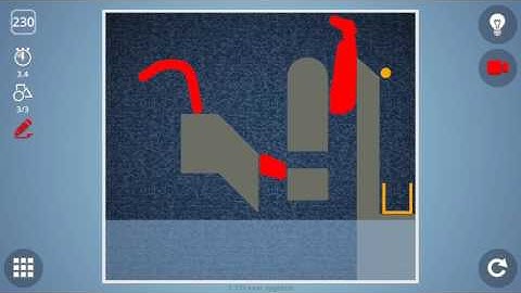 Check out how I solved level 230 in Brain It On! #BrainItOn