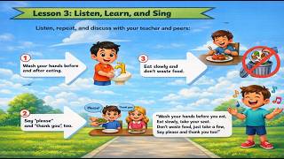 English 🌸KG2 🌸Unit 1 Let's Eat 🌸 Lesson 3🌸 Term 2 🌸created by: Jehan Samir🌸 #LearningWithFun