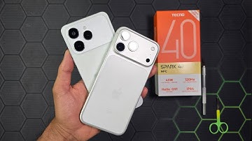 Like a 17 promax,Tecno Spark 40 Unboxing|Asmr