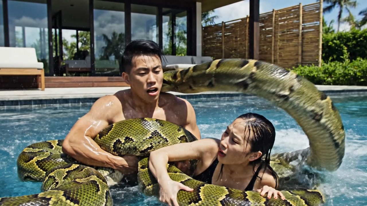 Спасение животных: Посмотрите, как храбрый французский бульдог получает помощь, чтобы остановить ...