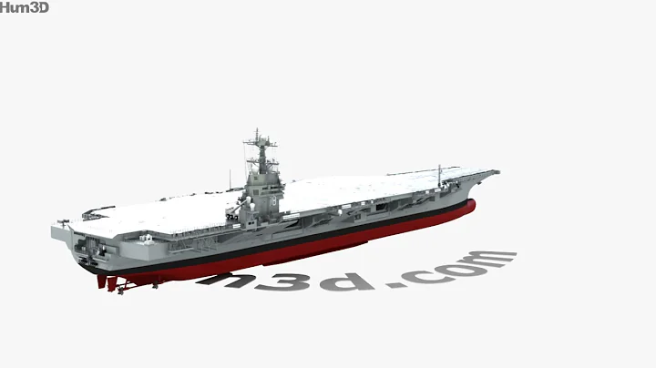 Gerald R. Ford-class aircraft carrier 3D model by 3DModels.org