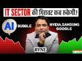 IT SECTOR की गिरावट कब रुकेगी? 📉 AI Bubble या Buying Opportunity?