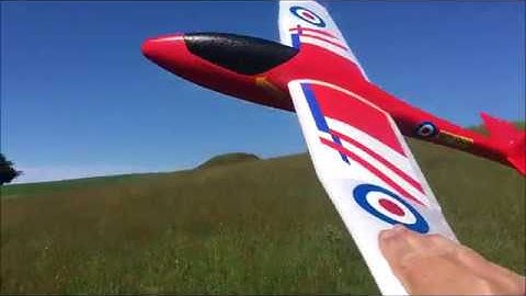 Lidl xl Gliderplane at the slope