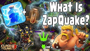 WHAT IS ZAPQUAKE? - How to ZapQuake Guide - Clash of Clans - Lightning Spell Event