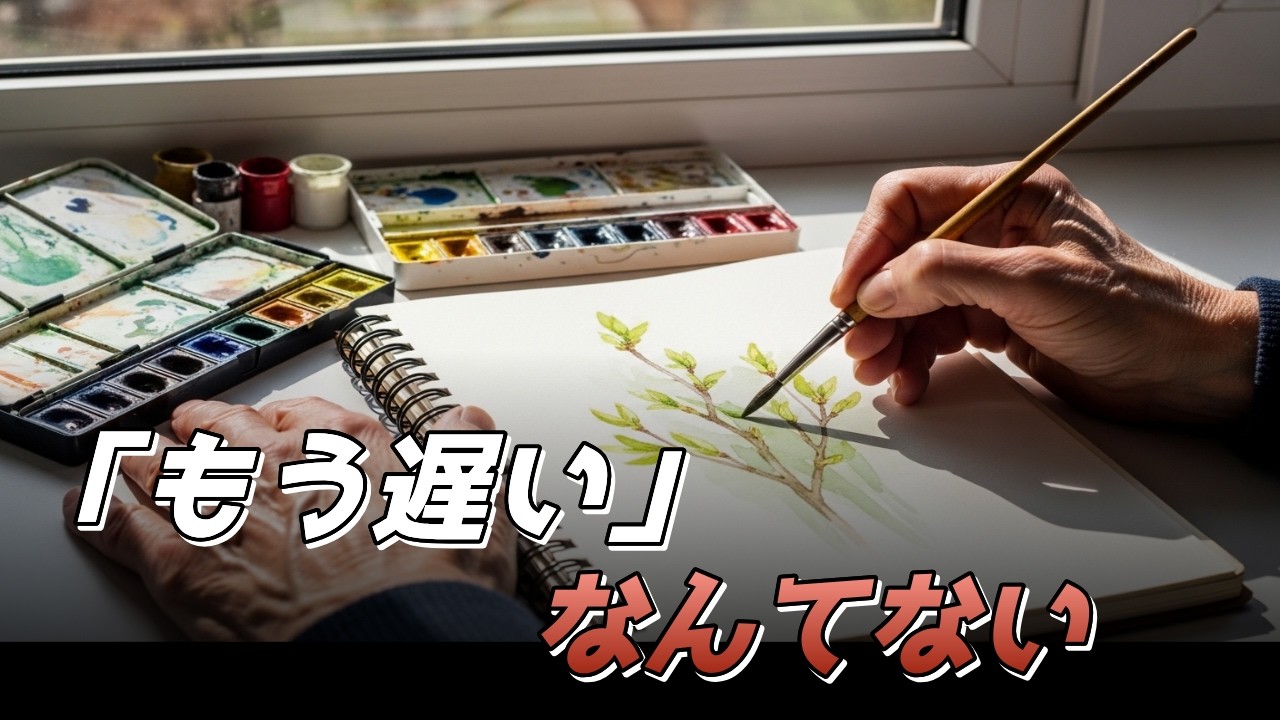 もう遅い」なんてない