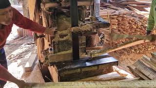 Woodworking: Transforming Giant Logs with Zero Errors!