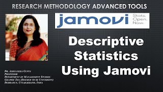 03 Descriptive Statistics Using Jamovi (jamovi)(statistics)(descriptives)