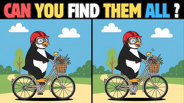 Spot the Difference – Simple but Tricky Visual Puzzles