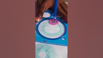 Spirograph Drawing Scale #shorts #spirograph #viral #shortvideo