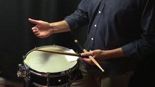 Rudimental Rolls Quick Method (concert snare)
