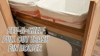 How to Install Rev-A-Shelf Pull Out Trash Bin Holder screenshot 4
