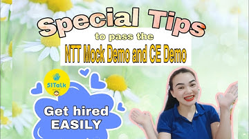 51talk Special Tips on How to pass the NTT Mock Demo and CE Demo