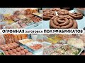 ЗАГОТОВКА ЕДЫ НА МЕСЯЦ💪ЗАГОТОВКА ПОЛУФАБРИКАТОВ В МОРОЗИЛКУ🍖БОЛЬШАЯ ЗАМОРОЗКА❄ДОМАШНИЕ ПОЛУФАБРИКАТЫ