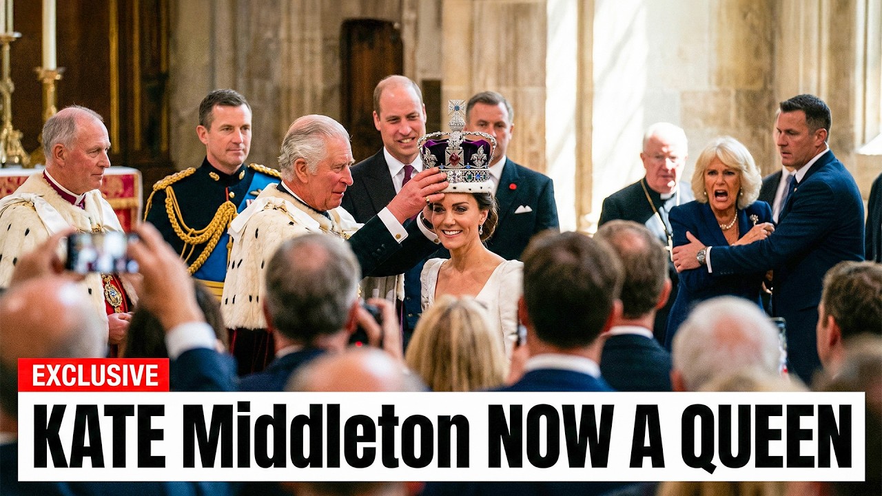 King Charles Just Took Camilla's Crown And Gave It To Catherine — Her Final Demand Was Rejected