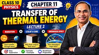 10th Physics Chapter 11 Lecture 2 | Radiation | Transfer of Thermal Energy