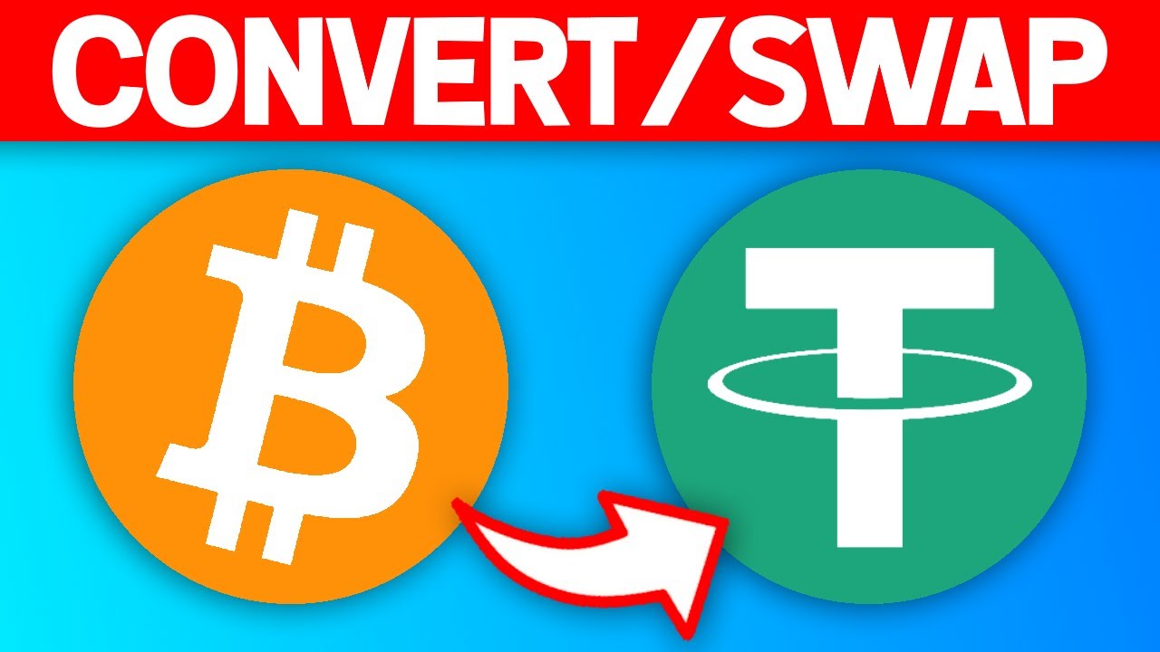 How to convert swap btc to usdt on coinbase 2021 youtube